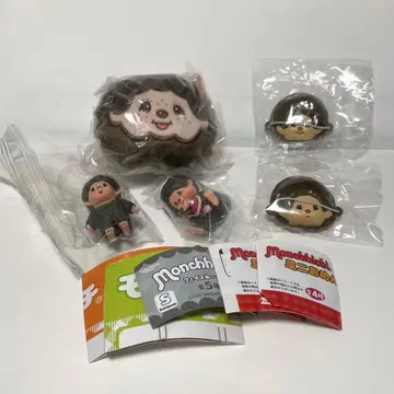 몽치치 페이스 봉제 인형 마스코트 키체인 몽치치 군