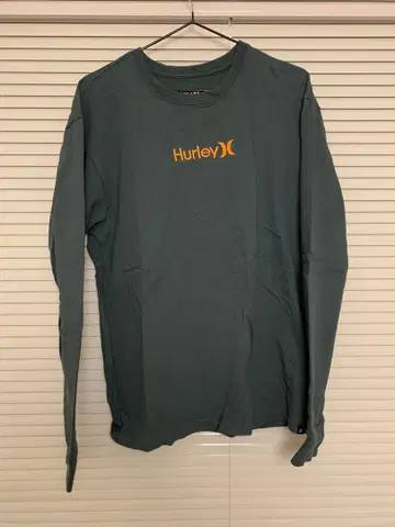 Hurley 롱 T 다크 그린 S 사이즈