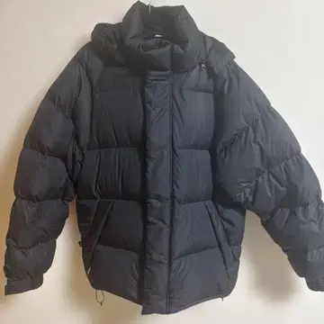 FIRST DOWN 블랙 다운 자켓 XL