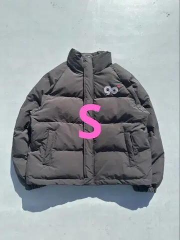 9090 Logo Rich Puffer Jacket S