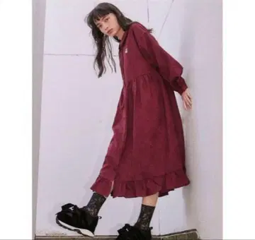 merry jenny 자카드 bear 자수 원피스