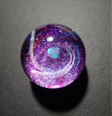 UV 레진 우주옥 펜던트 탑 자황