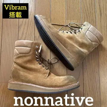 논네이티브 NONNATIVE*vibram 비브람솔 천연 가죽 부츠
