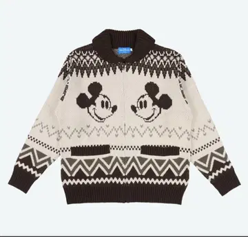 디즈니 미키 스웨터 니트