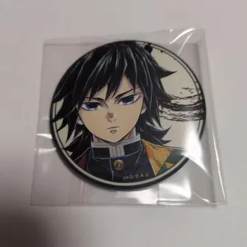 귀멸의 칼날  매트 캔뱃지 토미오카 기유