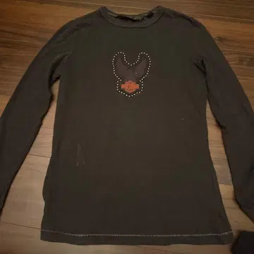 Harley-Davidson 긴팔 T셔츠 다크 그레이