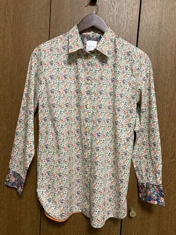 빅 사이즈 Paul Smith 리버티 패턴 셔츠 42L USED
