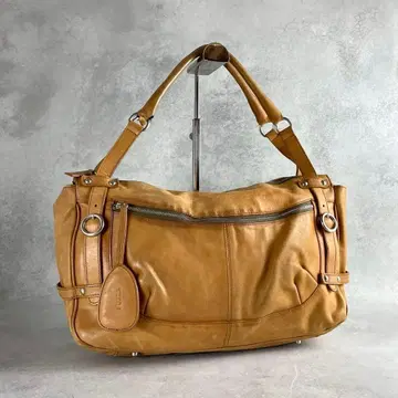 Y2K FURLA Vintage Leather One-Shoulder