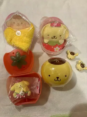 폼폼푸딩 가챠 6종 세트