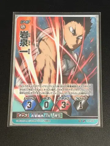 하이큐 바보카 프로모 이와이즈미 하지메