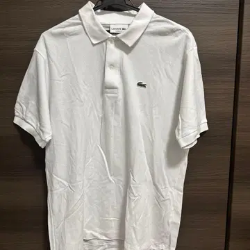 LACOSTE 럭셔리 얀 숏 슬리브 피케 셔츠