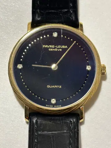 FAVRE-LEUBA 쿼츠 손목시계 배터리 교체 완료
