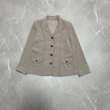 베이지 테일러드 자켓