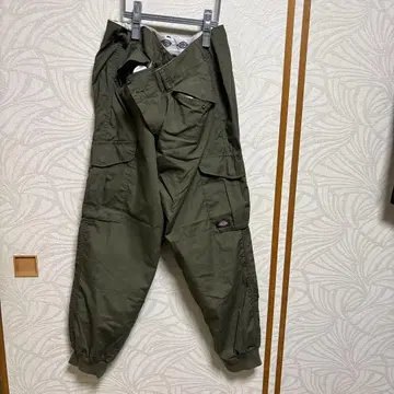 Dickies 카고 팬츠 올리브 그린