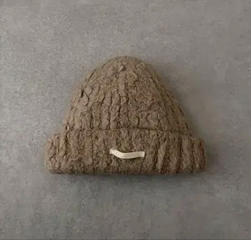 메종키네마 Cottonmohair room 니트 캡 브라운