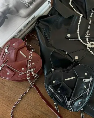 다리치 라이더스 라이크 하트 미니 백 [ 빨간색 ]