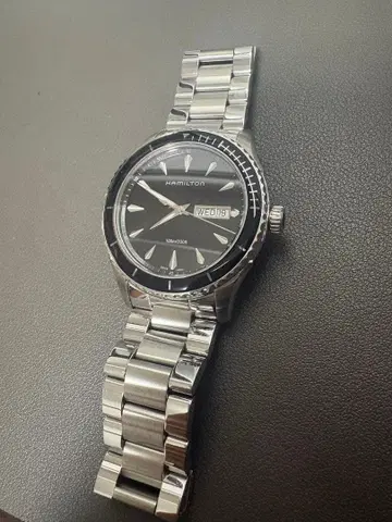 HAMILTON 손목시계 쿼츠 블랙