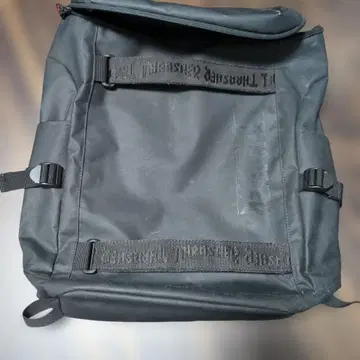 THRASHER 블랙 백팩
