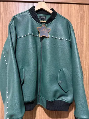 AFB STUDDED BOMBER JACKET