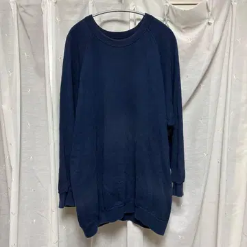 NISSAN 로고 네이비 맨투맨