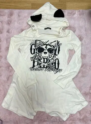 GHOST of HARLEM 고스트 오브 할렘 고양이 프린트 후드티