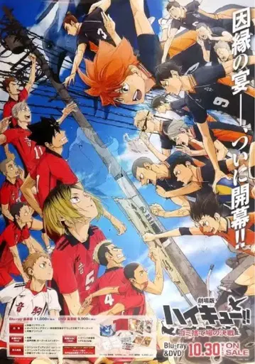 극장판 하이큐!! 쓰레기장의 결전 DVD 특전 포스터