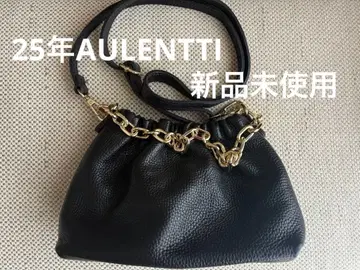 25년 미사용 새상품 AULENTTI 오우렌티 2WAY 체인 숄더 미니백
