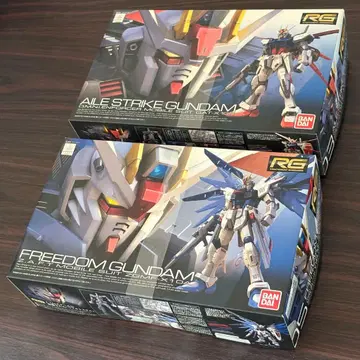 RG 1/144 에일 스트라이크 건담 / 프리덤 건담