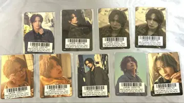 미즈에 켄타 트레이딩 카드 9장