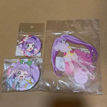 라라 프리파라 아크릴 스탠드 캔뱃지 세트