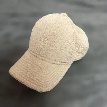 베이지 보아 소재 캡 뉴욕 양키스