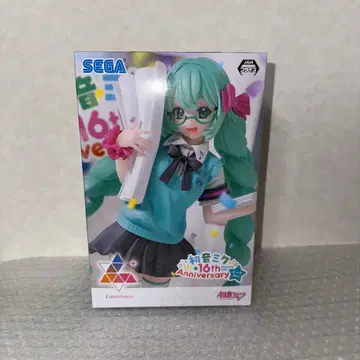 [ 미개봉 새상품 ] 하츠네 미쿠 16th  Luminasta 피규어