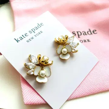 새상품 케이트 스페이드 부케 귀걸이