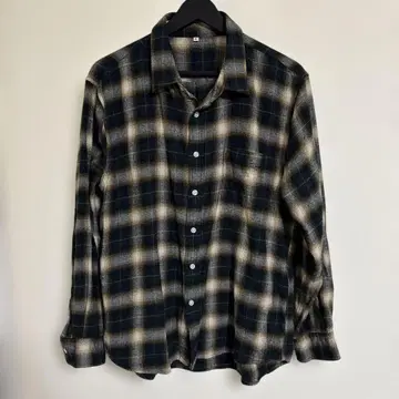 플란넬 체크 셔츠