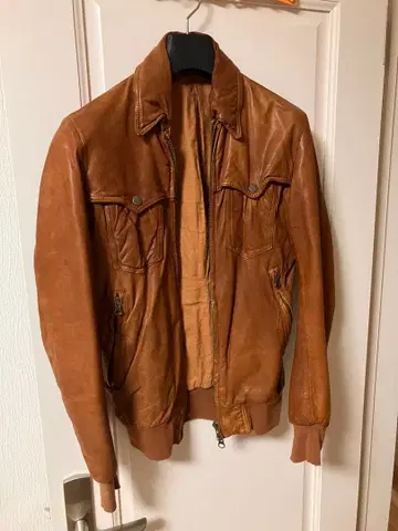 SHIPS JET BLUE 가죽 자켓 S