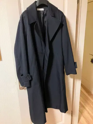 [ WYM LIDNM ] 미니멀 와이드 트렌치 코트