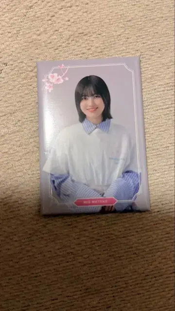 사쿠라자카46 마토노 미오 사쿠라자카 카페 캔 마그넷