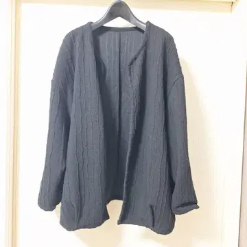 안티카 입체 패턴 가디건