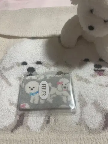 미사용 미개봉 새상품 FEILER 페이러 모후모후 시리즈 L형 파우치