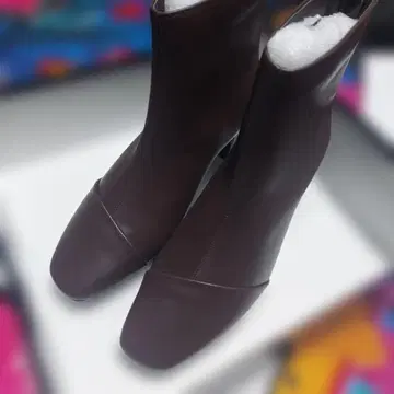 다크 브라운 스틸레토 숏부츠 size LL