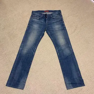 RED CARD 16872 인디고 스트레이트 청바지 30인치