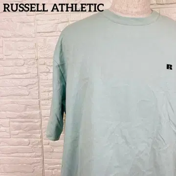 RUSSELL ATHLETIC 티셔츠 XL 모스그린