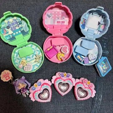 너와 아이돌 프리큐어 컴팩트 하우스 3개 아이돌 하트 브로치