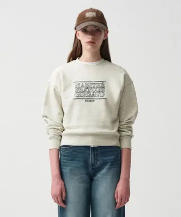 미사용 새상품 마리떼 프랑소와 저버 맨투맨 한국 마리떼