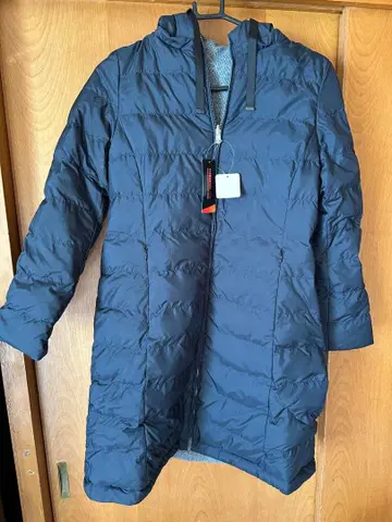 여성용 다운 코트 네이비