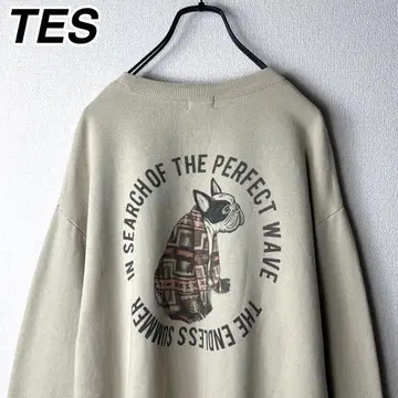 TES 프렌치 불독 개 맨투맨 트레이닝복 엔드리스 써머 TES