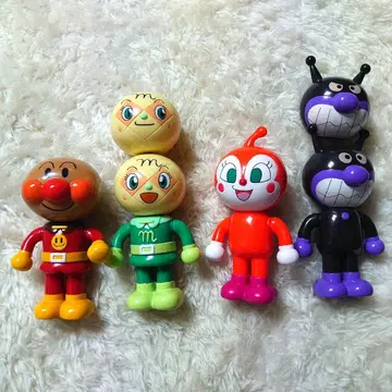 헤이세이 레트로 당시물 자석으로 변신 팟치토나 호빵맨 세균맨