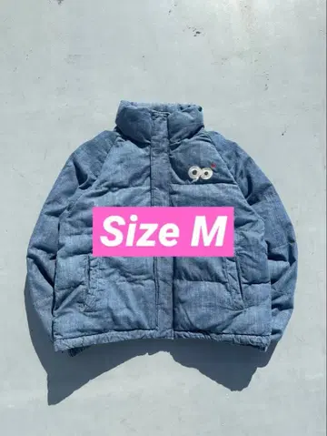 9090 로고 리치 퍼퍼 재킷 M