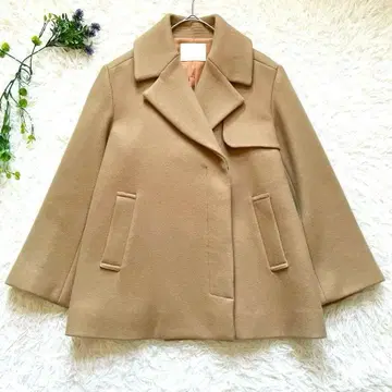 [ 새상품급 ] 개럴개런트 울 오버 사이즈 숏코트 트렌치풍