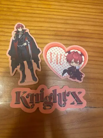 Knight X 스티커 바우군